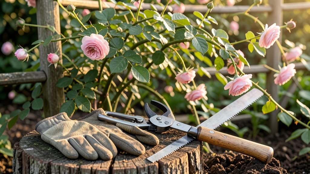 Rambling Rose Prune: Late-Winter Cuts for Stronger Canes and Spring Revival
