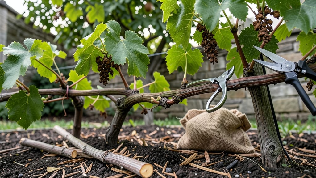 Pruning Grapes for Winter: Expert Steps to Prevent Disease and Boost Next Year’s Fruit