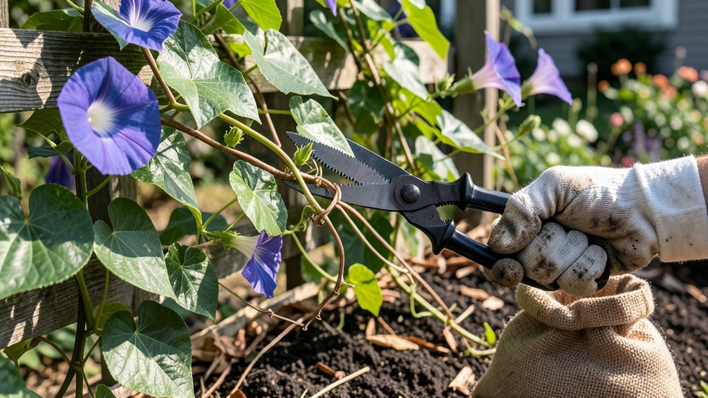 Morning Glory Pruning: Year-Round Blooms With Minimal Effort