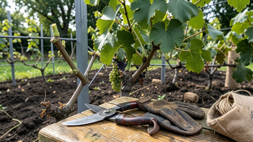 Pruned Grape Vines: Year-Round Tricks for Bountiful Fruit and Shape