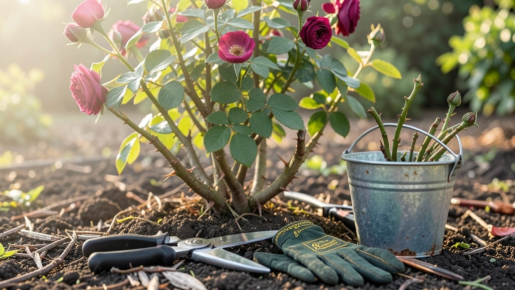 Pruning Roses Diagram: Step-by-Step Visual Guide for Perfect Blooms