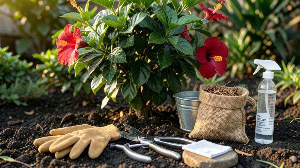 Pruning Hibiscus Plants Recipe in Florida: Drought-Resistant Trimming for Year-Round Blooms