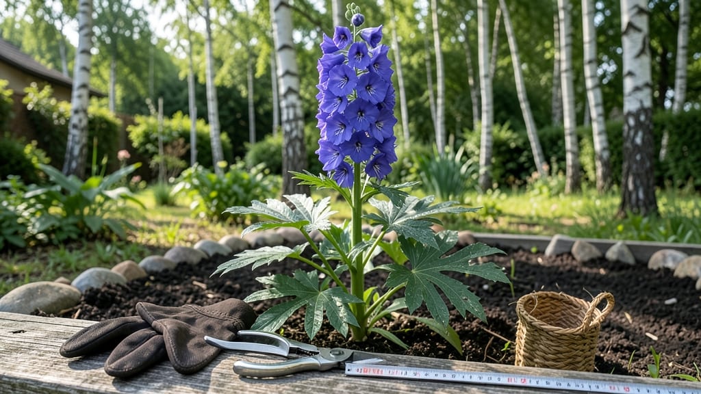 Pruning Delphinium Plants: Year-Round Tricks for Towering Blooms