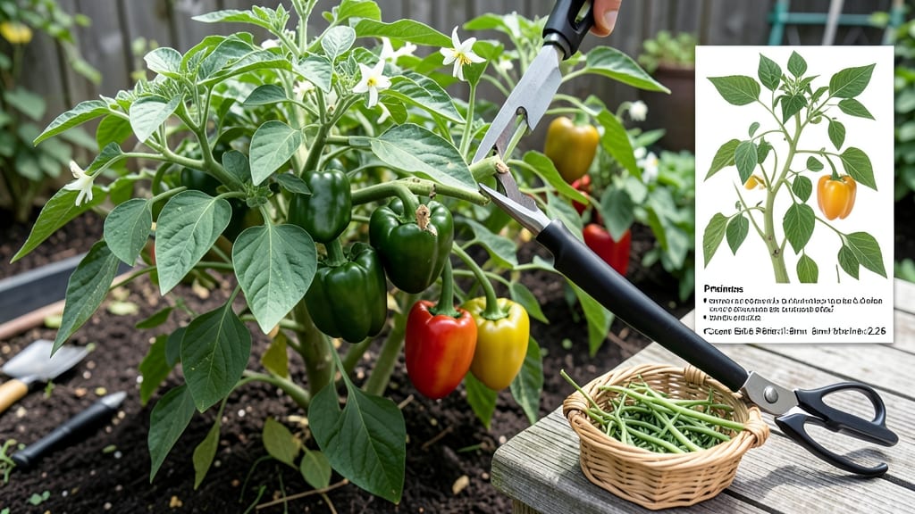 How To Prune Bell Pepper Plants: Maximize Yield With Strategic Trimming