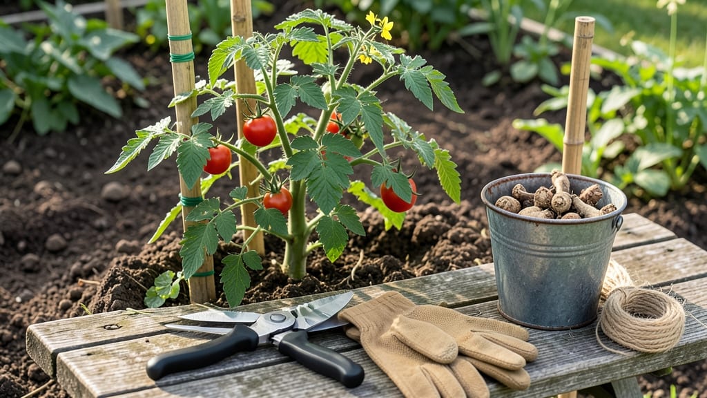 Video of Pruning Tomato Plants: Step-by-Step Cuts for Bigger Harvests