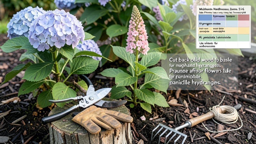 When to Prune Hydrangeas in Michigan: Late Winter Secrets for Stronger Summer Blooms