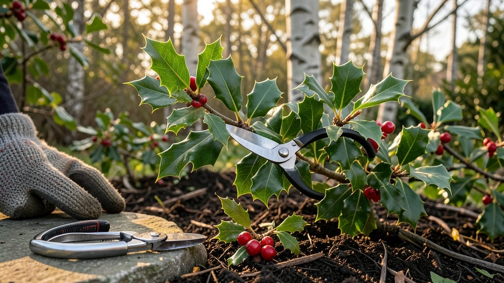 Pruning Ilex Holly: When and How to Encourage Lush, Dense Foliage