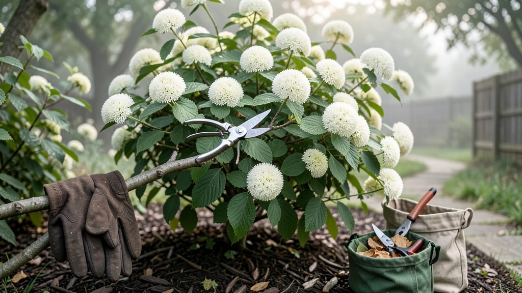Pruning Viburnum Snowball Tree: Timing Secrets for Year-Round Bloom Bursts