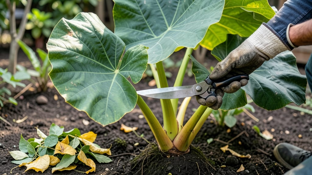 Pruning Elephant Ears: Late-Winter Cuts for Stronger Stems Next Season