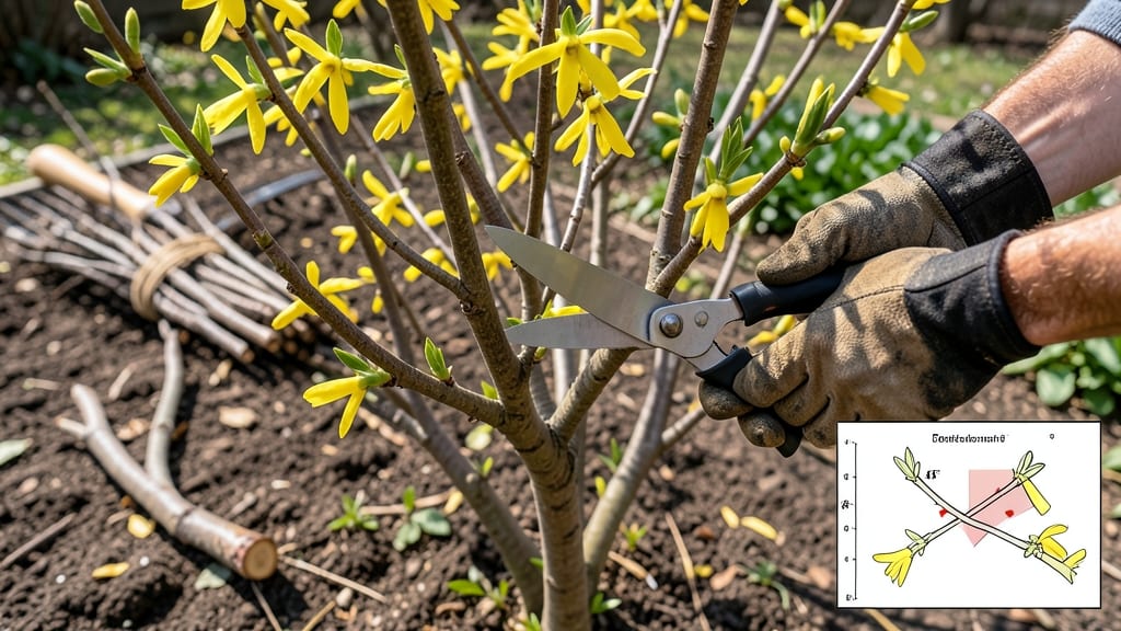 When Is the Best Time to Prune a Forsythia Bush: Late Winter Before New Growth Begins