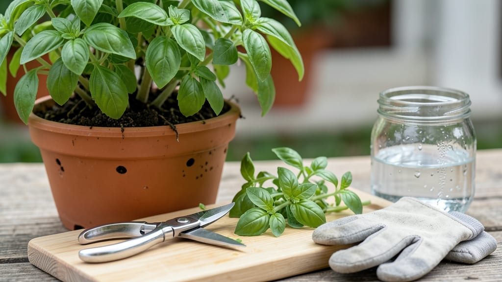 How to Prune Basil Plants in Pots: Year-Round Tricks for Bushier Growth