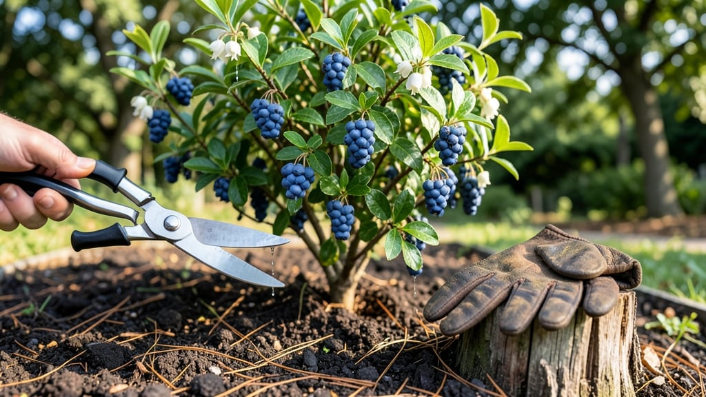 Best Time to Prune Blueberry Bushes: Late Winter Tricks for Bigger Harvests