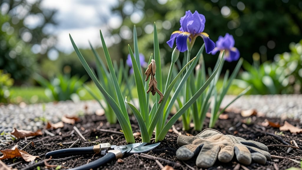 Iris Flower Pruning: Seasonal Timing for Optimal Bloom Renewal
