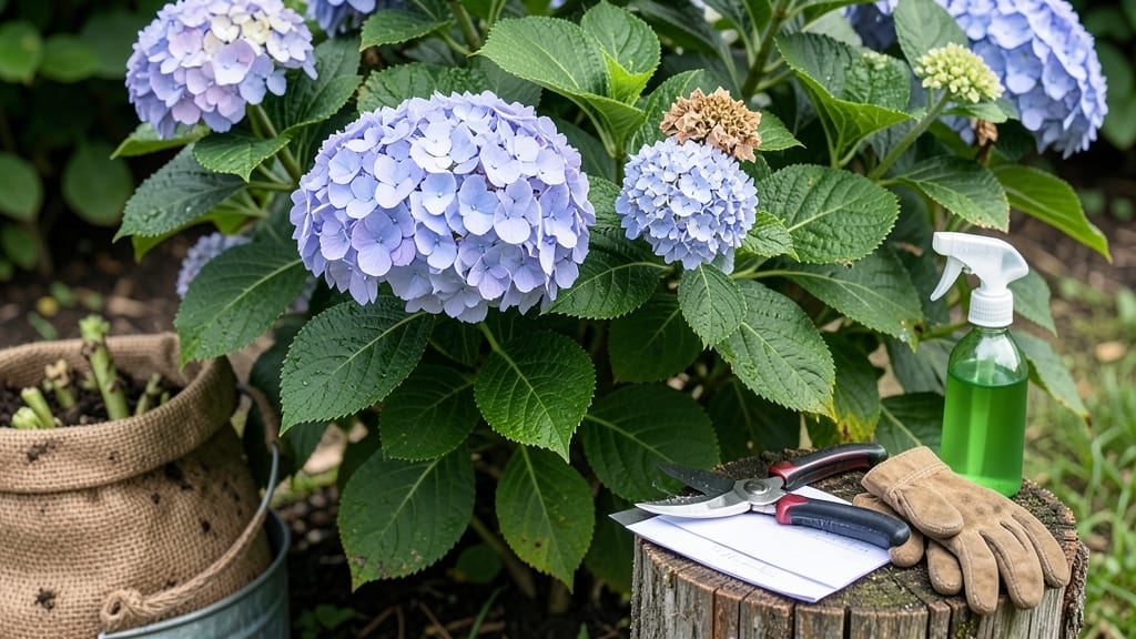 Hydrangea Pruning Spring Care: When and How to Encourage Bigger Blooms