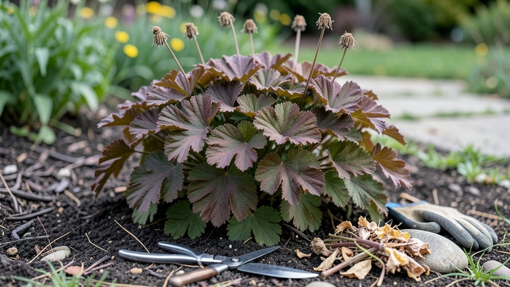Coral Bells Fall Pruning: Rejuvenate Dormant Stems for Spring Bloom Bursts