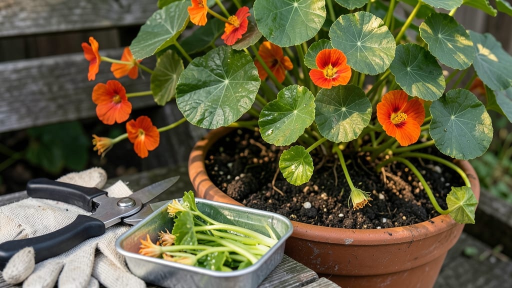 How to Prune Nasturtium: Deadhead for Nonstop Blooms and Pest-Resistant Growth