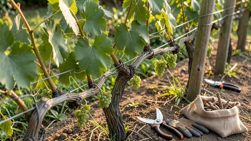 How to Prune Grapevines: Dormant Season Blueprint for Stronger Canes and Abundant Harvests