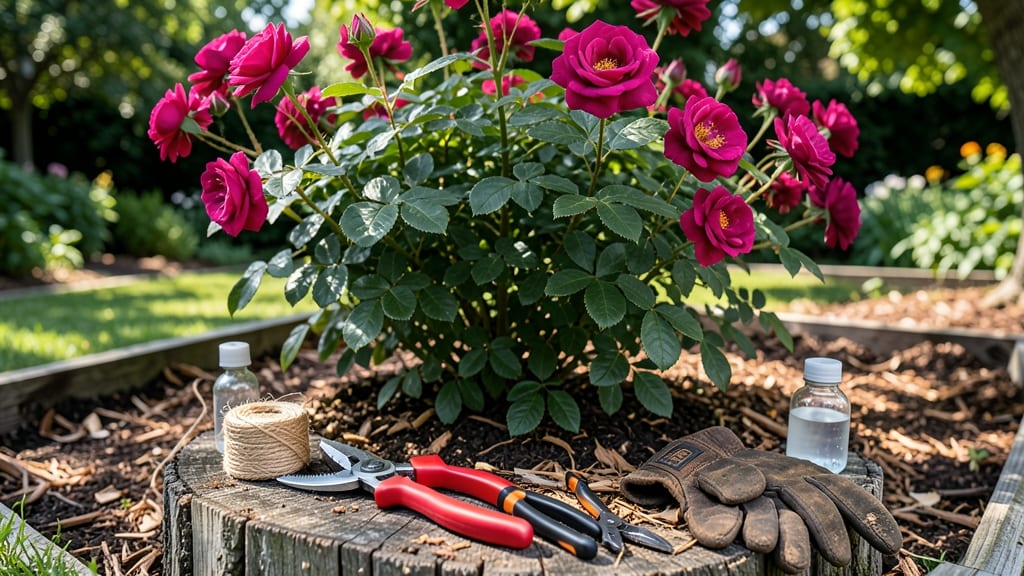 How to Prune a Knock Out Rose Bush: Timing and Tool Secrets for Year-Round Blooms
