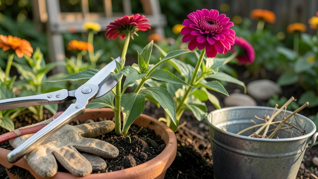 How to Prune Zinnias: Three-Cut Method for Nonstop Summer Blooms