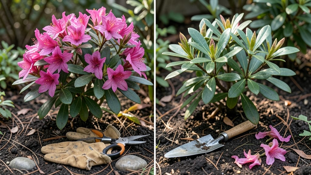 Pruning Azaleas Before and After: Sharp Cuts, Bold Blooms Transformation