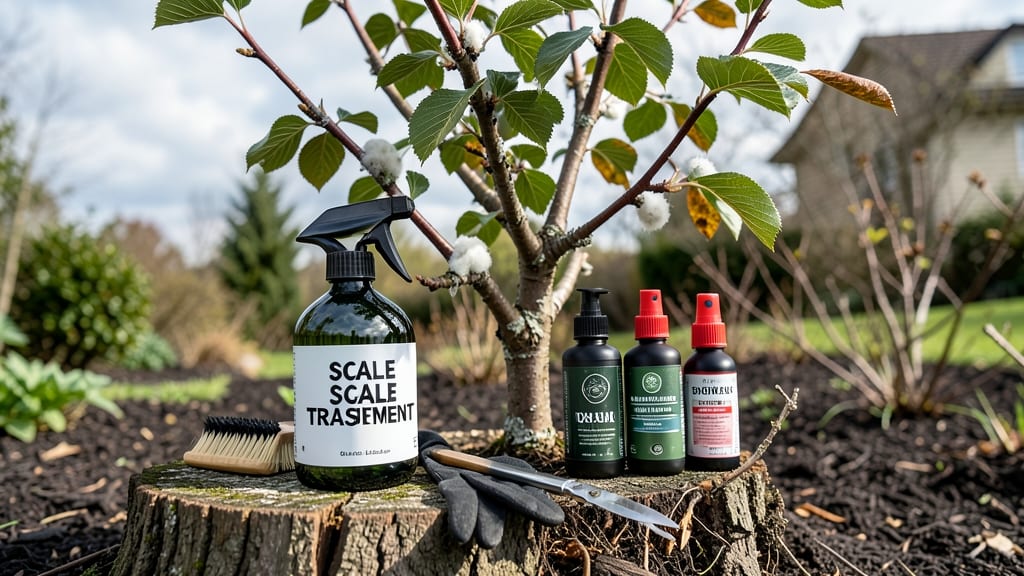 White Prunicola Scale Treatment: Organic Oil Spray That Smothers Infestations