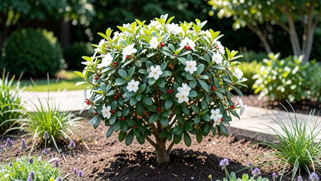 Prunus Caroliniana Compacta: Sun-Loving Dwarf Tree for Year-Round Elegance