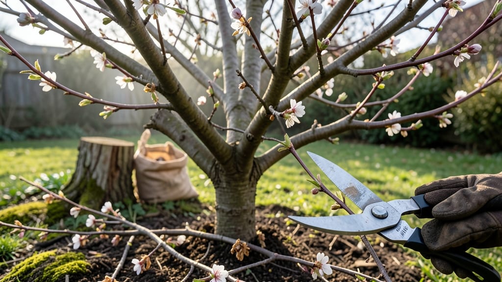 Pruning Shears For Trees: Sharp Bypass Blades for Clean Cuts