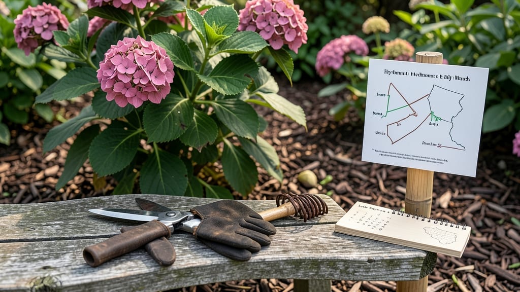 When to Prune Hydrangeas in Georgia: Late Winter Timing for Peak Blooms